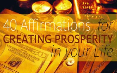 40 Affirmations for Creating Prosperity in Your Life